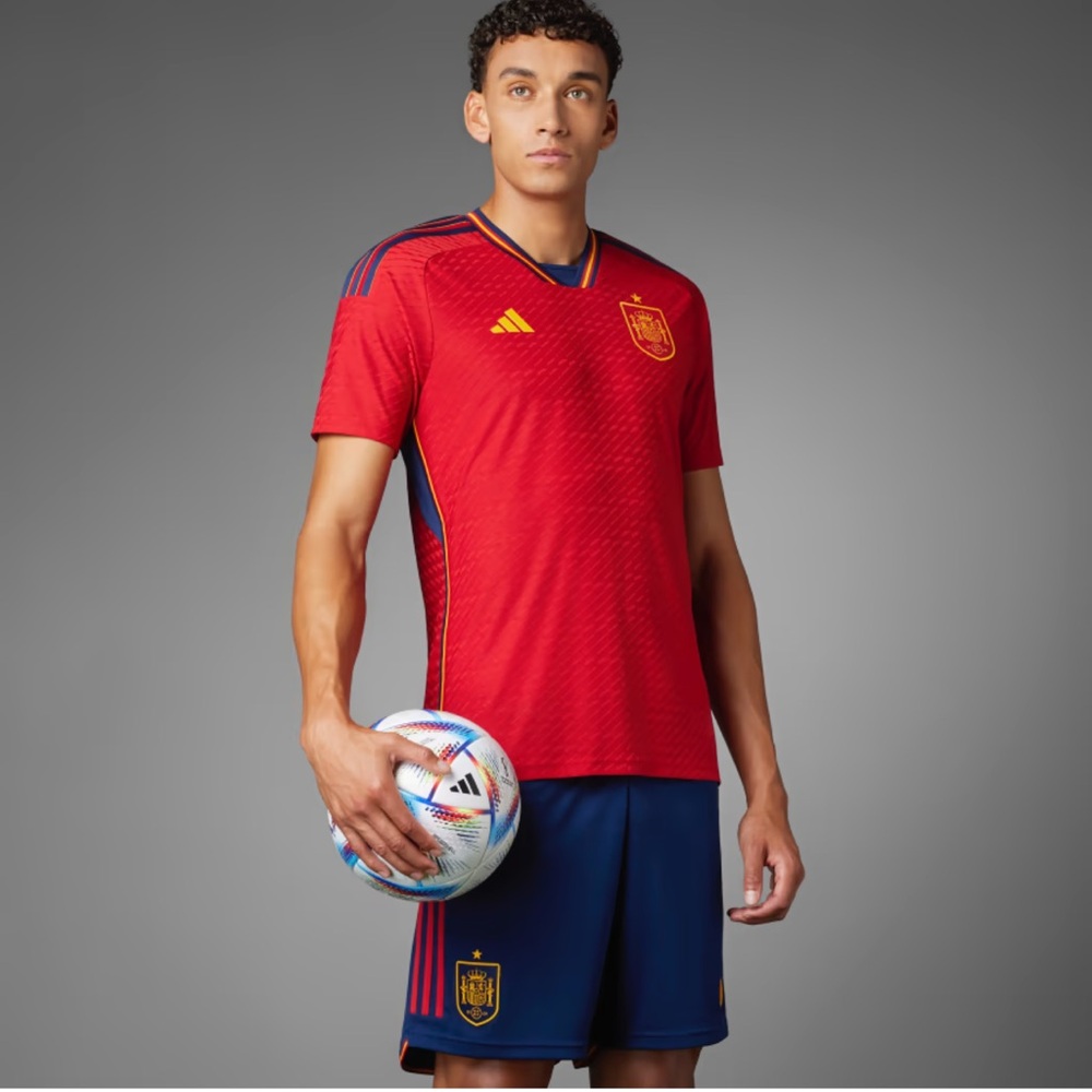 Adidas Spain 22 Home Authentic Jersey
